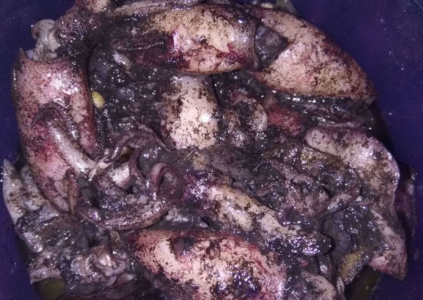 Sotong hitam untuk suami