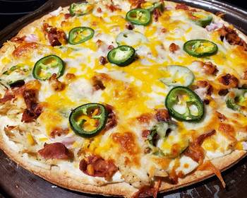 Ultimate, Prepare Jalapeno Popper Chicken Pizza Delicious Steady