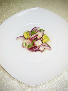 Una foto de Ceviche de pulpo my way