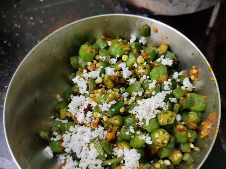 Recipe #cook pad india#bhindi subji# which Delicious