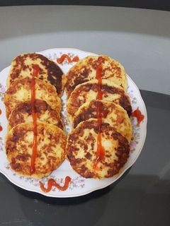صورة لوصفة بان كيك بطاطس 🥔