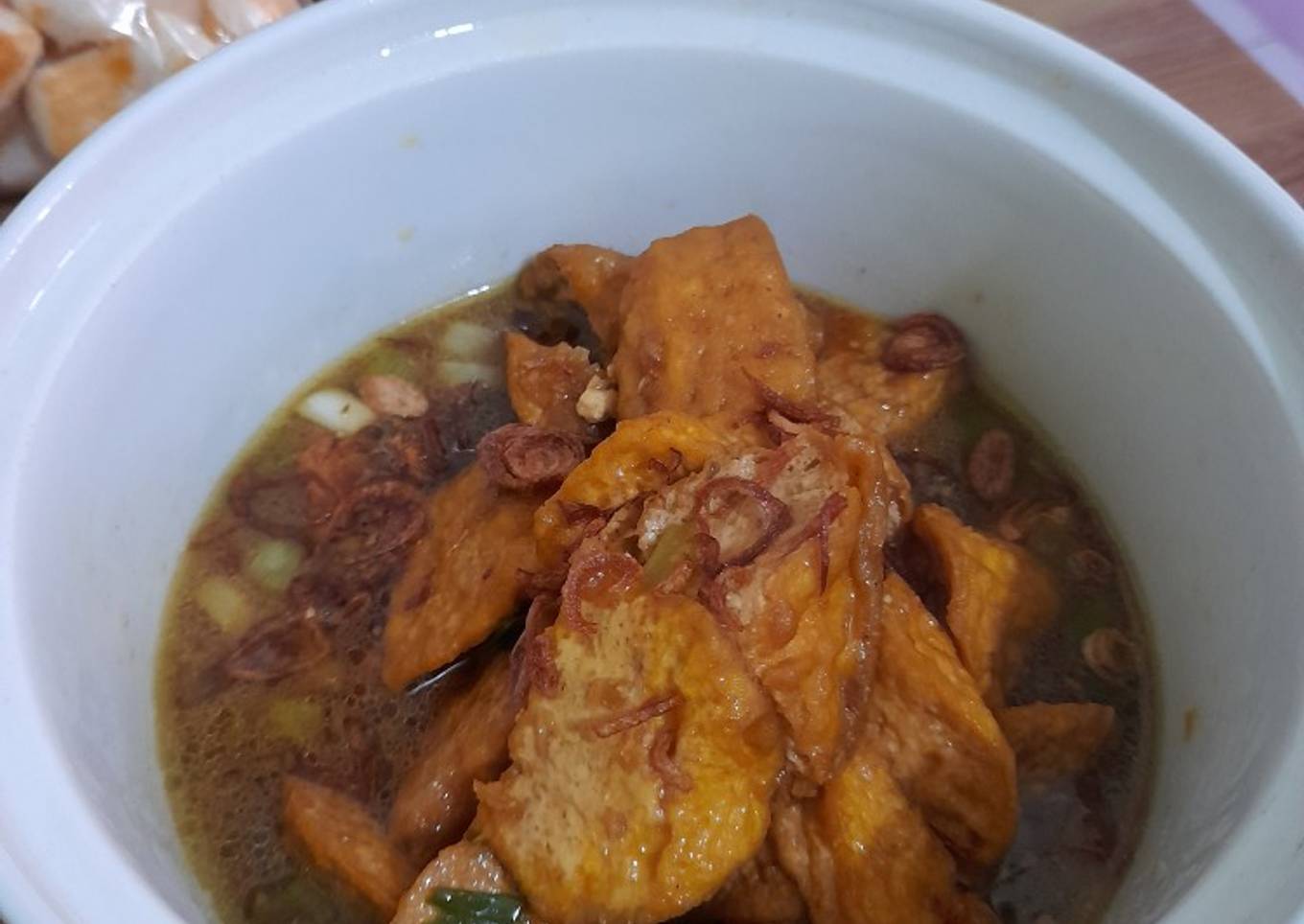 Semur Tahu sederhana