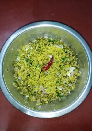 মুগ ডাল এর চাট (ডায়েট রেসিপি) (Moong dal chat recipe in Bengali) রেসিপির প্রধান ছবি