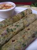 Methi paratha /flatbread