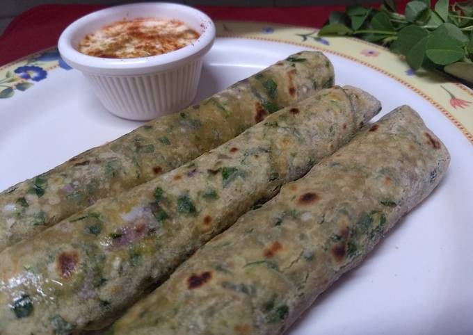 How to Make Perfect Methi paratha /flatbread