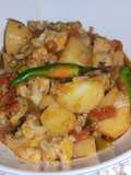 Aloo Gobhi with mix Sabzi