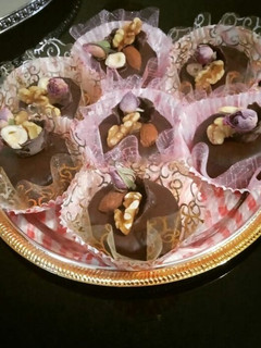 صورة لوصفة صابلي بالشوكولاتة بذوق الكراميل ❤❤