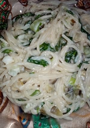 عکسی از دستور سالاد ماکارونی