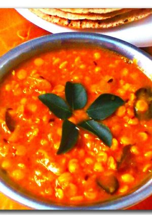 A picture of Dudhi Chanadal Sabji.