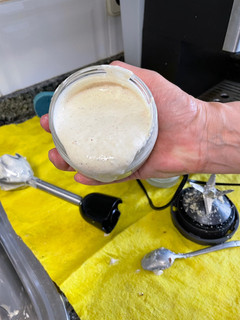 Una foto de Crema kinder saludable