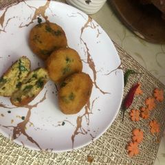 A picture of Delicious fish cutlets.