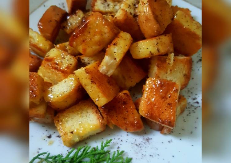 Cara Gampang Membuat Sweet rusk with coffee powder, Sempurna