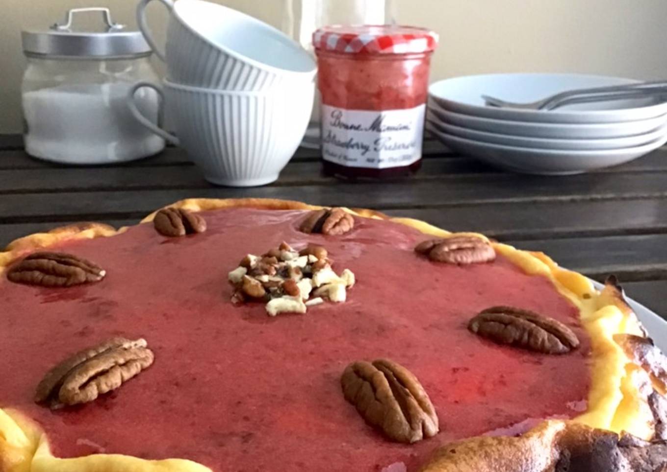 Tarta de queso🍓!! (Cheesecake)