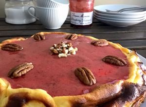 Una foto de Tarta de queso🍓!! (Cheesecake)