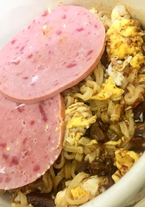 Foto resep Mie Telur Rendang