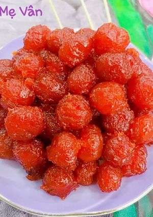 Hình của món Mứt chùm ruột.