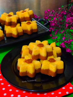 Foto resep Bolu Sakura Coklat Karamel (Tanpa Baking Soda dan Baking Powder)