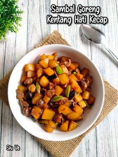 Foto resep Sambal Goreng Kentang Hati Kecap