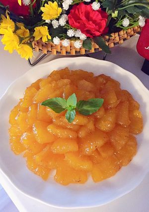 Hình của món Khóm ngào đường🍍🍍.