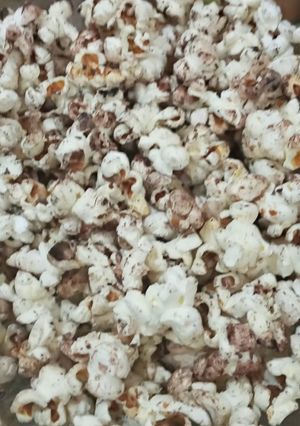 عکسی از دستور پفیلا شکلاتی🍿🍫