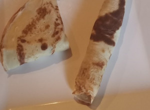 Una foto de Panqueques con dulce de leche