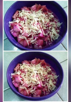 Foto resep Salad buah simple rumahan