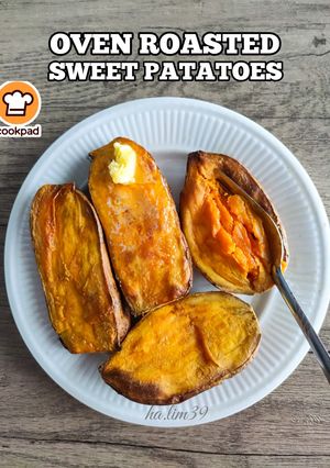 Gambar Oven Roasted Sweet Potatoes