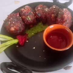 A picture of Diet healthy kebab.