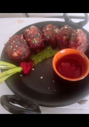 A picture of Diet healthy kebab.
