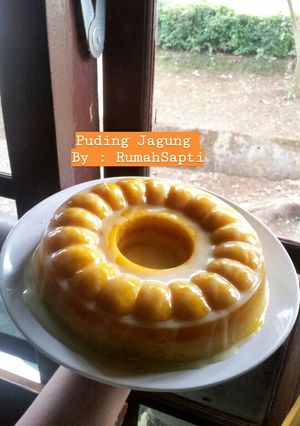 Foto resep Puding jagung