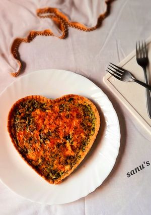 A picture of Oats Egg Quiche.
