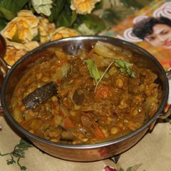 A picture of Hyderabadi Mutton Dalcha.