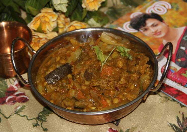 Hyderabadi Mutton Dalcha