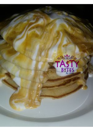 A picture of Pan cake syrup.