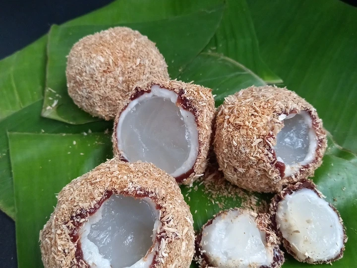 Langkah Mudah untuk Membikin Resep Mochi Kelapa (Miniatur Kelapa) yang Bikin Ngiler Anti Ribet, Bikin Ngiler