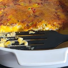 A picture of Egg casserole.