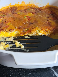 A picture of Egg casserole.