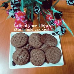 A picture of Star anise cookies ⭐🍪.