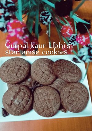 A picture of Star anise cookies ⭐🍪.