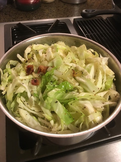 A picture of Fried Cabbage.