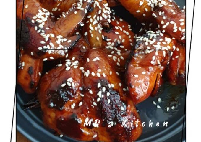 Resep Fire Chicken Wing, Lezat Sekali