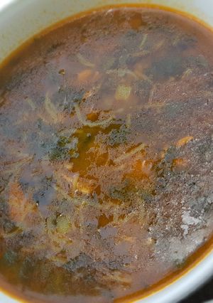 عکسی از دستور سوپ غازیاغه🥣