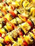 Spiedini di rana pescatrice