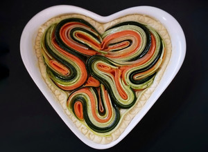 Foto di Torta salata con zucchine, carote e patata, cottura airfryer 🌷