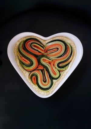 Foto di Torta salata con zucchine, carote e patata, cottura airfryer 🌷