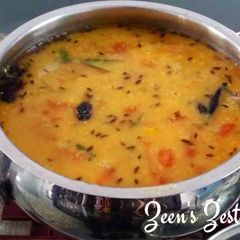A picture of Hyderabadi Khatti Daal.
