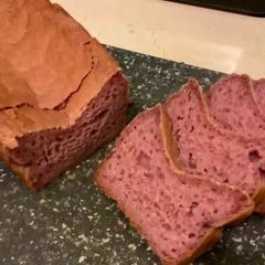 A picture of Berry Rice bread GF DF EF NF SF.