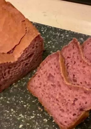 A picture of Berry Rice bread GF DF EF NF SF.