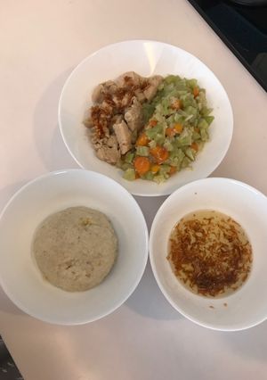 Foto resep Nasi ayam hainan (batita)