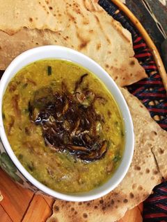 عکسی از دستور آش سبزی شیرازی🍵